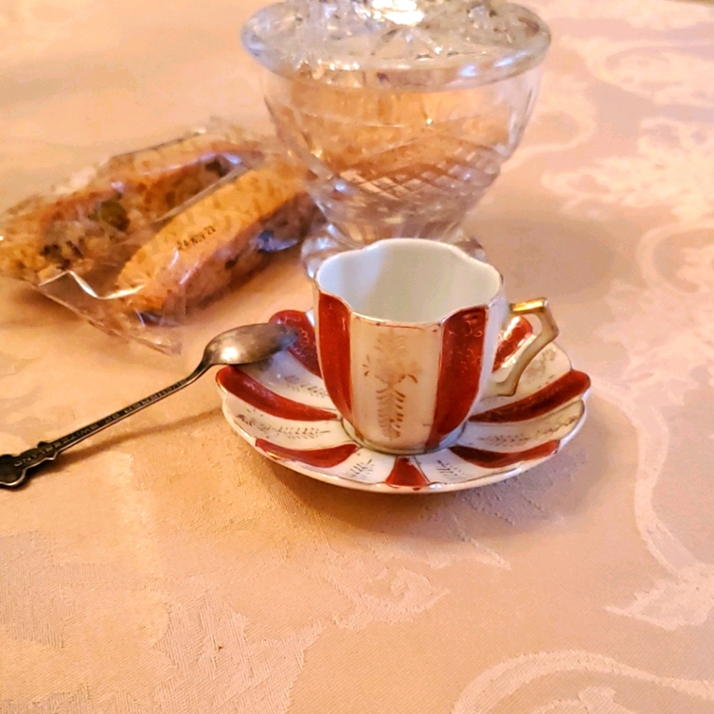 Japan vintage espresso porcelain set